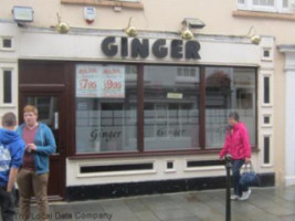 Ginger menu