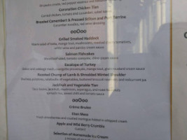 Lanes Of Lymington menu