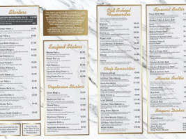 The Royal Delhi menu