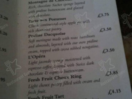 Yo! Harrogate menu