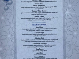 Everest Dine menu