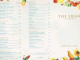 The Swan At Lamport menu