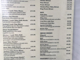 Spice Trader menu