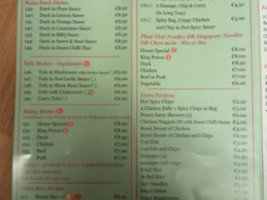 Thien Loc menu