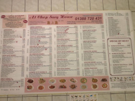 A1 Chinese Chop Suey House menu