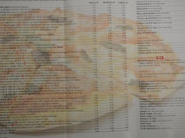 Pizzamatic menu