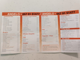 Angelo's Takeaway menu