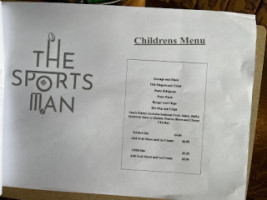 Sportsman Inn menu