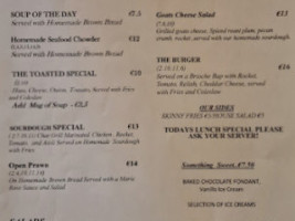 Kavanaghs menu