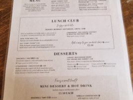 Lamb Bar And Restaurant menu