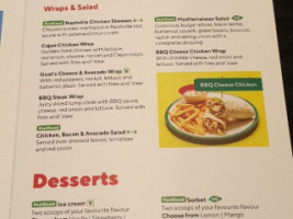 Frankie Benny's Boucher Place menu