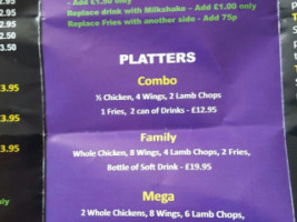 Grillshack Havant menu