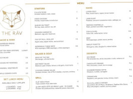 The Rav menu