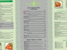 Mint Leaf menu