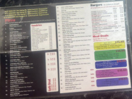 The Pizza Slice menu