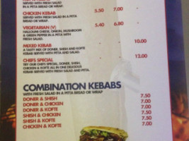 Kottage Kebabs menu