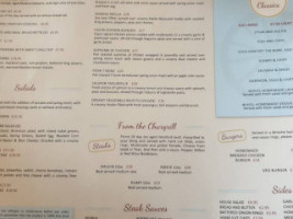 The Wheel At Worfield menu