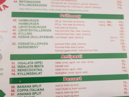 San Marino Pizzeria menu