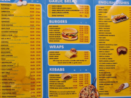 Roosters menu