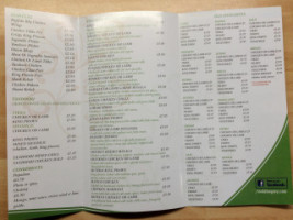 Vindaloo menu