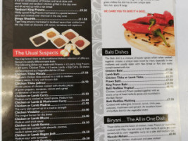 Red Goa Indian Takeaway menu