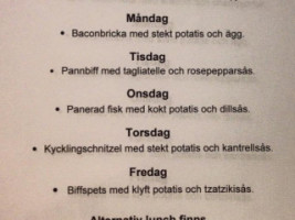 Eds Restaurang Ab menu