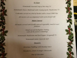 The Sycamore Inn menu