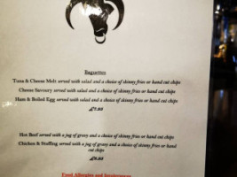 The Black Bull, Etal menu