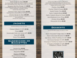 The Six Bells Pub Cliffe menu