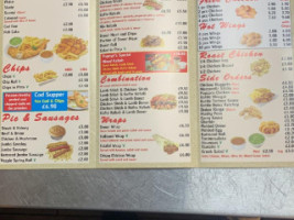 Popeyes Fish And Chips menu