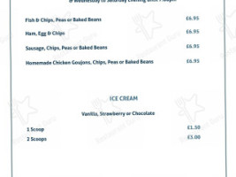 The White Swan Conington Freehouse menu