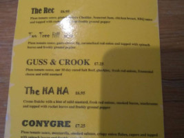 The Connies Tea Room menu