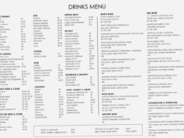 The Douglas Bistro menu