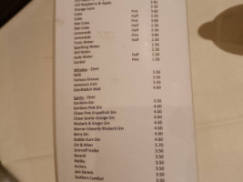 Dine Bangla menu