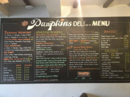 Pumpkins Deli menu