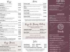 Mezze Me menu