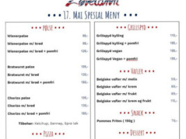 Loevetann Kaffebar menu