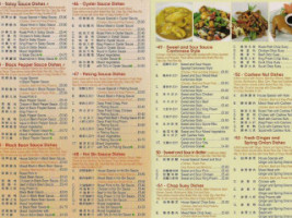 Oriental Experience menu