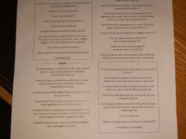 The Bell Inn/pub menu