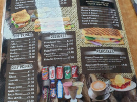 The Sunshine Cafe menu