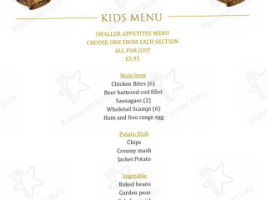 Ring O Bells, Nailsea menu