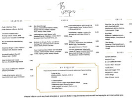 The Grapes menu