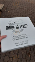 Made In Italy menu