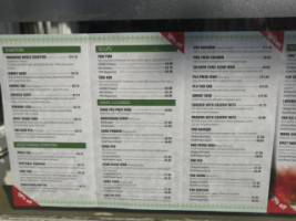 Tamarind Thai Cafe menu