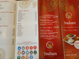 Little Indian Chef menu