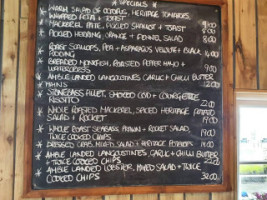 The Old Boat House menu