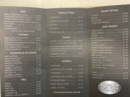 Skippers menu