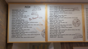 Di Napoli menu