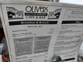 Olivers On The Mount Cafe And menu