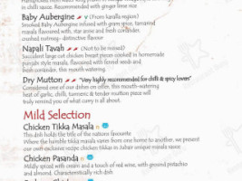 Curry Inn 84 menu